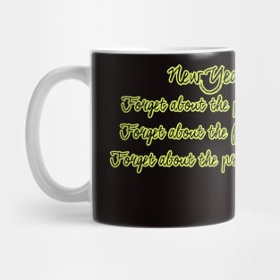 New Year's Resolution, Funny Quotes Mug